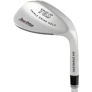 TOUR EDGE MRH TGS TRIPLE GRIND SOLE WEDGE 52 STAINLESS