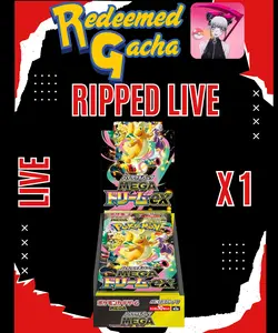 Pokémon Japanese Mega Dream EX M2A Booster Box - Ripped LIVE