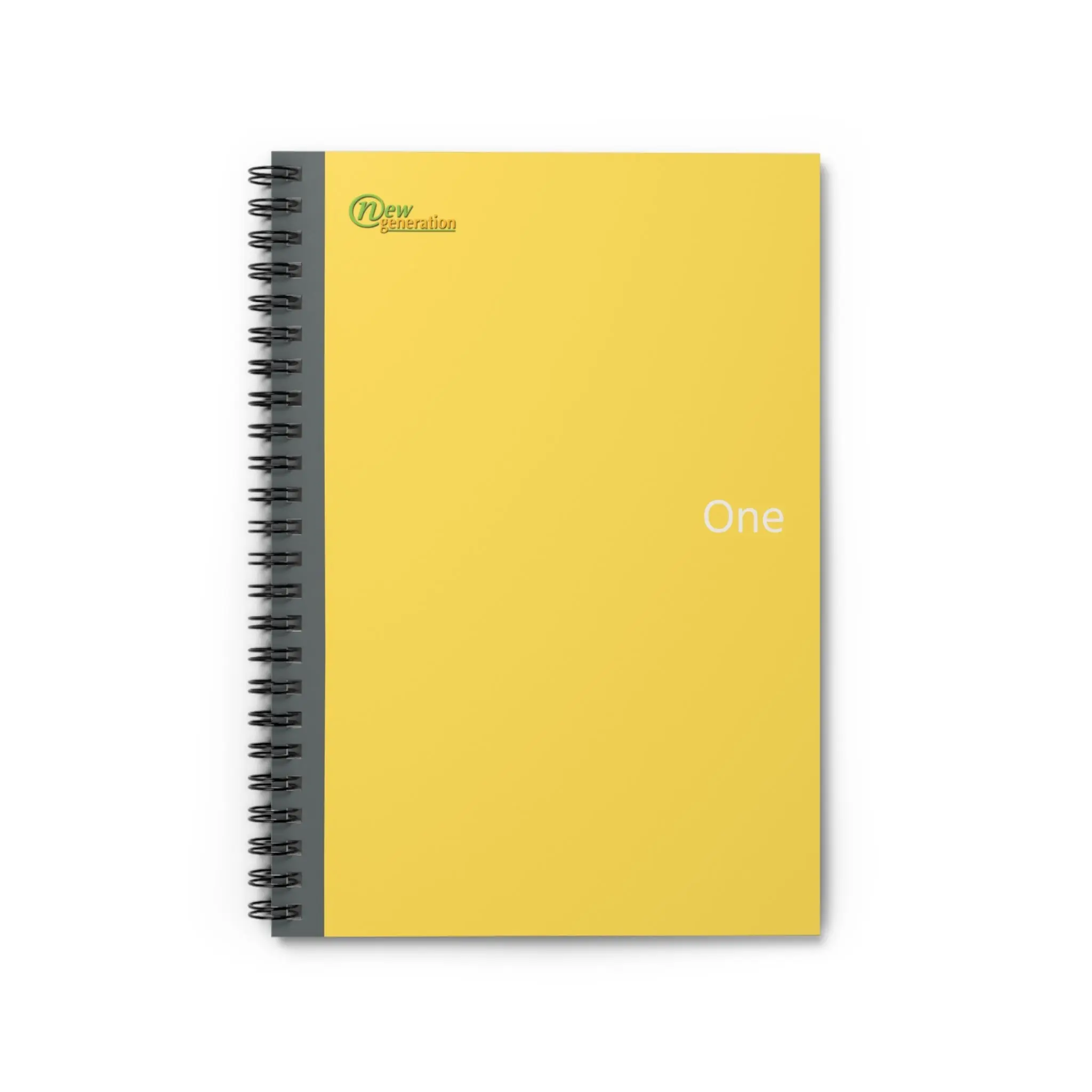 Hard Cover Lined Journal Notebook  - Yellow notebook Ruled Line, 6x8 inches with 118 pages for Work, School, Home, Daily Planner,