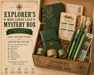 Explorer's Mini Loose Leaf Mystery Box
