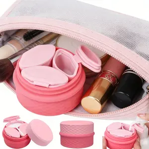 1 pc beauty travel container, portable eye cream and facial oil bottle, travel essential storage