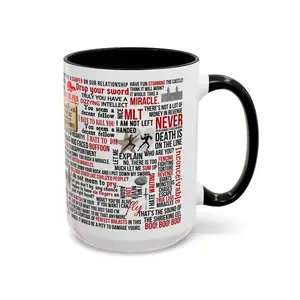 The Princess Briide Inspired Red Accent Mug – Classic Love Story Coffee Cup Gift
