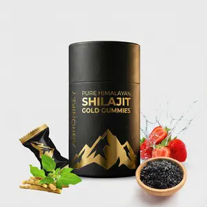 Shilajit Gummies | With Ashwagandha, Gokshura & otherherbs | No added sugar | 60 Gummies