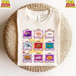 Comfort Color Channel Movie Television T-Shirt, Magic Kingdom Family Trip Tee, Channel Nostalgia Tee, Channel TV Shows Tee, Family Trip 2026