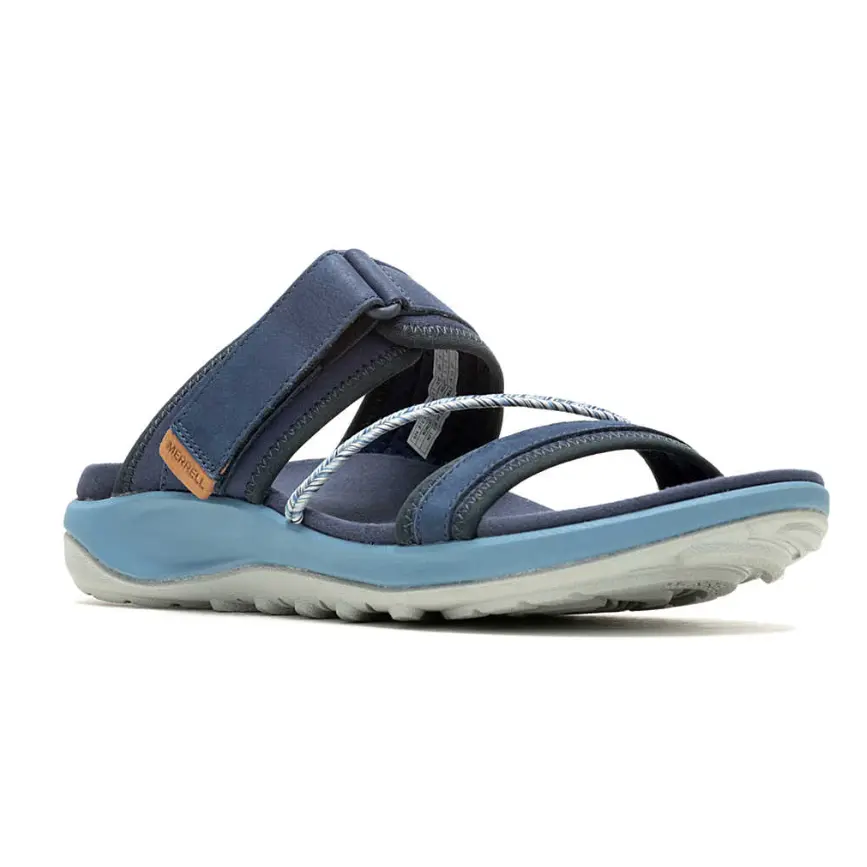 Merrell Terran 4 Slide Sea Blue Comfort Sandal Women's sizes 5-11-NEW