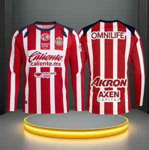 Chivas Guadalajara 25/26 Goalkeeper Third Long Sleeve Soccer Jersey | LIGA MX Fan Edition Breathable Shirt