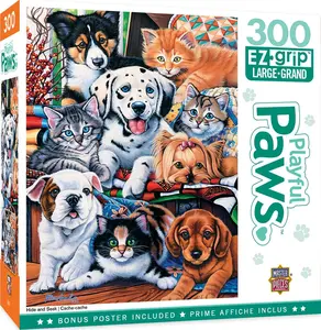 Hide and Seek 300 Piece Large EZ Grip Jigsaw Puzzle