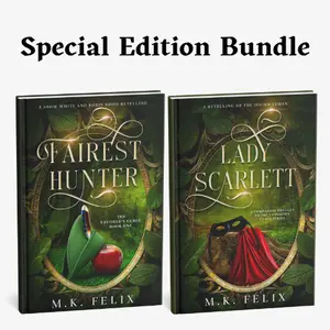Special Edition Hardcover Book Bundle - Fairest Hunter and Lady Scarlett