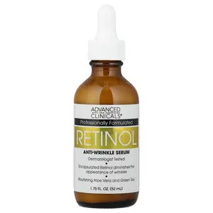 Advanced Clinicals Retinol Anti-Wrinkle Serum, 1.75 fl oz (52 ml)