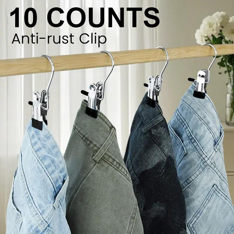 10 Counts Boot Hangers Clips, Premium Hooks Hanging Clips, Heavy Duty Closet Hanger Organizer for Home Travel , Multi-Purpose Clips for Laundry Clothes Accessories,black 10 Counts Boot Hangers Clips, Premium Hooks Hanging Clips, Heavy Duty Closet Hanger Organizer for Home Travel , Multi-Purpose Clips for Laundry Clothes Accessories,black