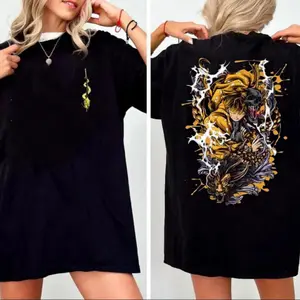 Zenitsu Demon Slayer Shirt, Agatsuma Zenitsu Anime Sweatshirt Hoodie, Gift For Manga Lover, Unisex Sweater Pullover Tee