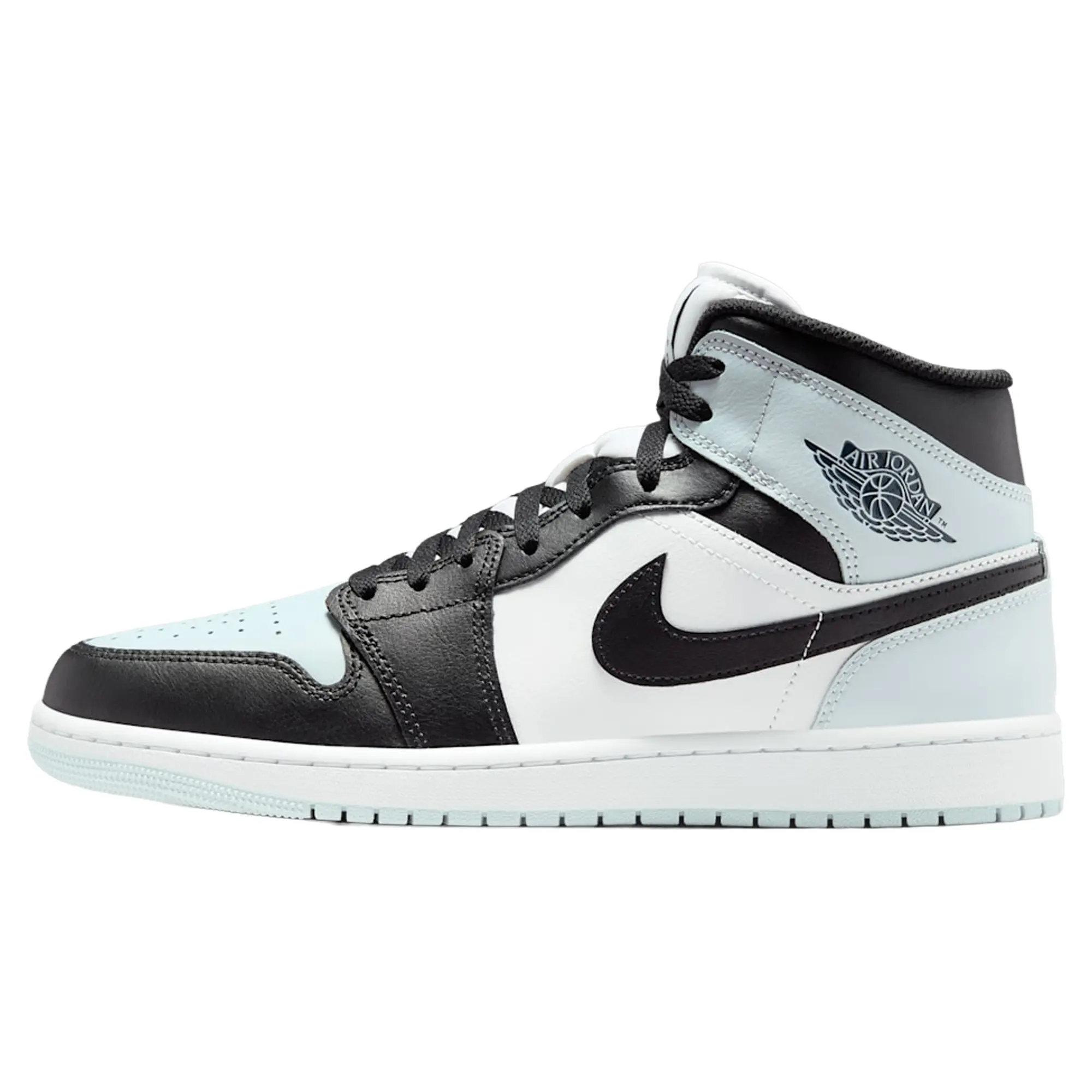 Air Jordan 1 Mid "Black Aura / Squadron Blue" DQ8426 002