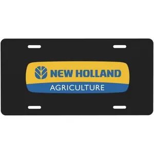 New Holland Agriculture Uaw Region License Plate Front Auto Tag Novelty Vanity License Plate with 4 Holes 6 X 12 Inch