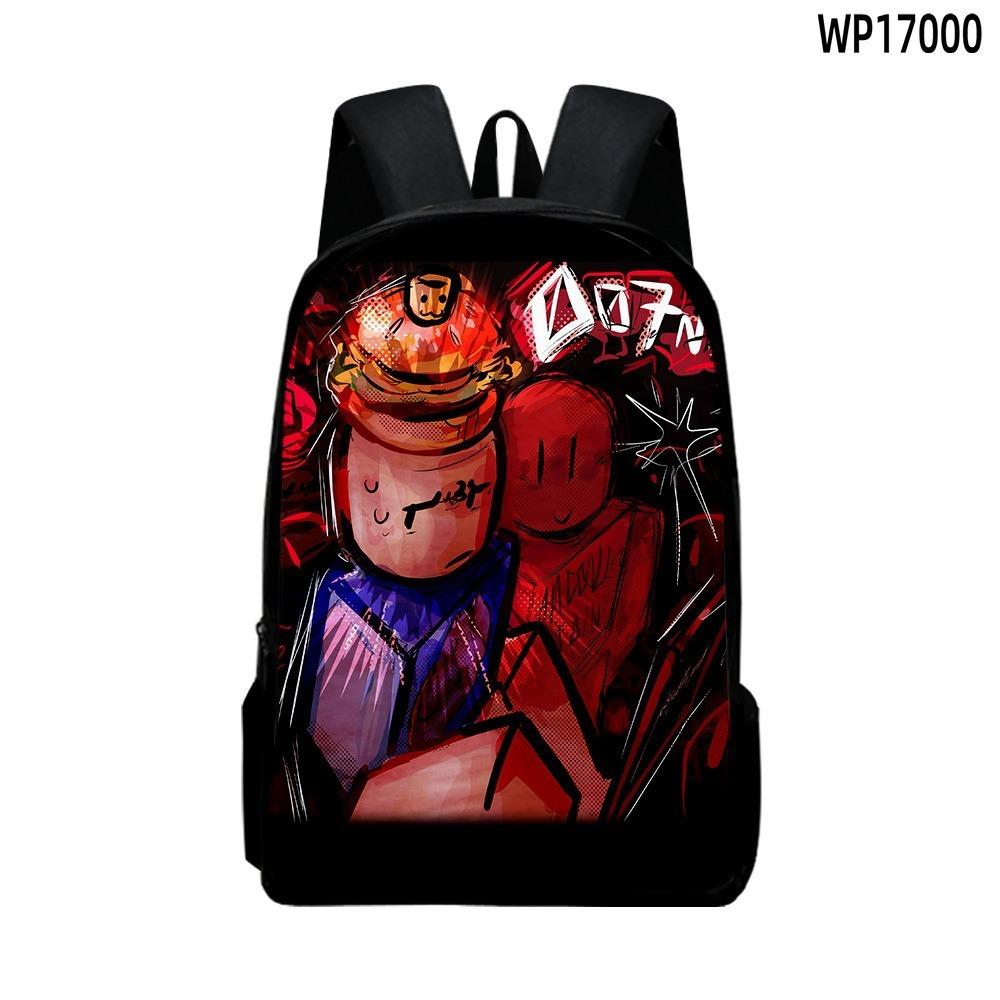 Roblox Forsaken Gubby Backpack Travel Bag Lightweight Back Pack with Laptop Compartmen
