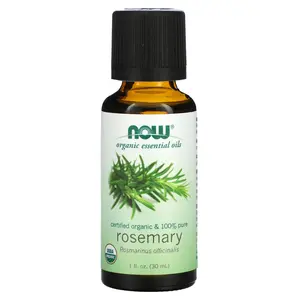 NOW Foods Organic Essential Oils, Rosemary, 1 fl oz (30 ml)