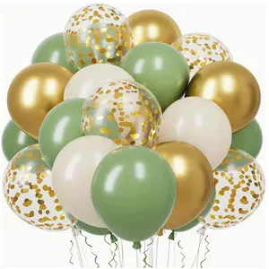 Confetti Balloon Set, Mixed Color Balloon Set, Latex Balloon for Birthday Wedding Graduation Party Decoration, Balloon Arch, Balloon Garland, Balloon Party Supplies, Balloon Decorations