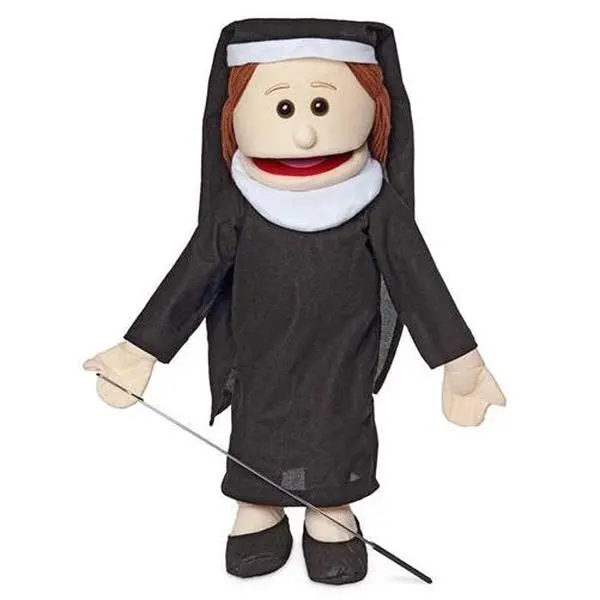 Nun Puppet, Peach (25")