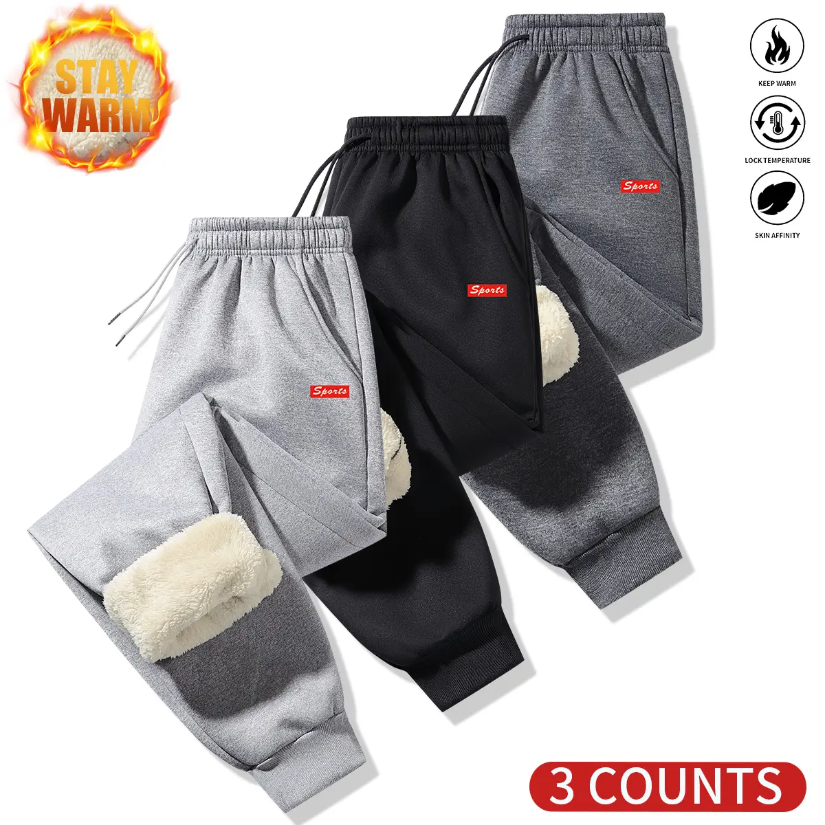 Light Gray - Black - Dark Gray