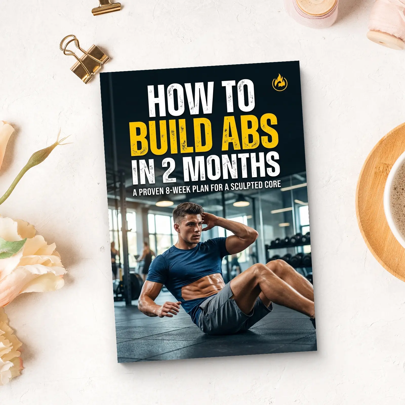 How to Build Abs in 2 Months: 8-Week Core Workout Guide for Men and Fitness Beginners, Ab Exercises, Strength Training, Nutrition Tips, Body Toning and Motivation