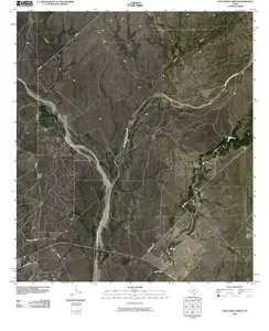 Mud Creek North Texas USGS Topographic Quadrangle Map, 2012, 1:24000