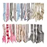24Pcs Fashion Scarves for Women Multifunctional Neck Scarves Purse Scarf Headbands for Bags Hair Accessories