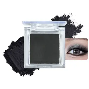 Single Color Matte Eyeshadow with Squalane, High Pigment Soft Texture for Cool Skin Tones, Brightening Eye Makeup, Enhance Eye Makeup