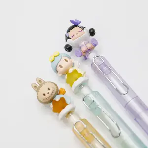 Kosbling Handmade Doll Beaded Pen, Refillable Ink