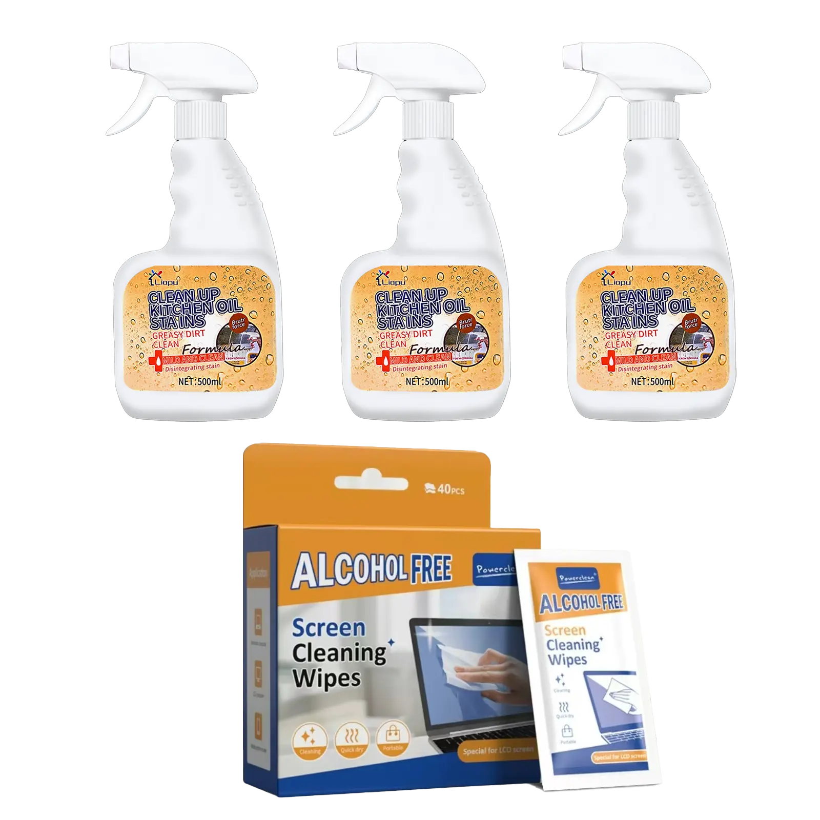 3 PC + Screen cleaning cloth