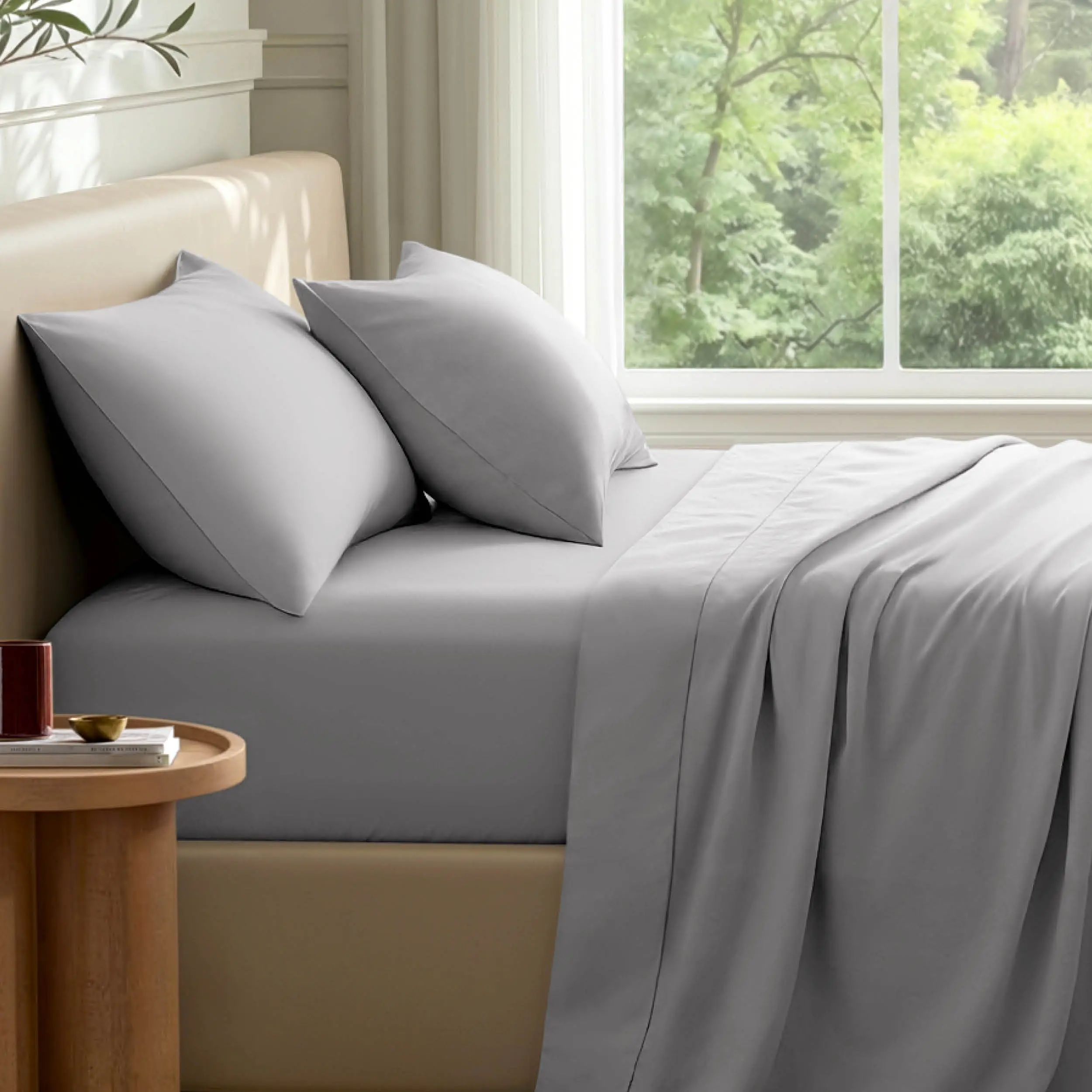 Bare Home Bedsheet Sets with Envelope Pillowcases - Soft Breathable Microfiber Bedding Set, Cozy Bedding Linen