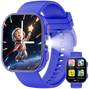 Smartwatch Activity Tracker, Pedometer Sleep Monitor Camera LED Torch Educational Games, IP68 Waterproof Tft Screen