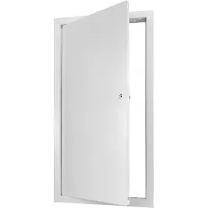 Aluminum Alloy Access Panel,12 x 24 Inch Service Shaft Door Panel, Easy Access Doors for Drywall & Ceiling Electrical, White