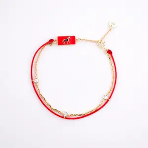 Horse Red String Good Luck Bracelet