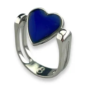 Mood Color-Changing Heart Fidget Ring