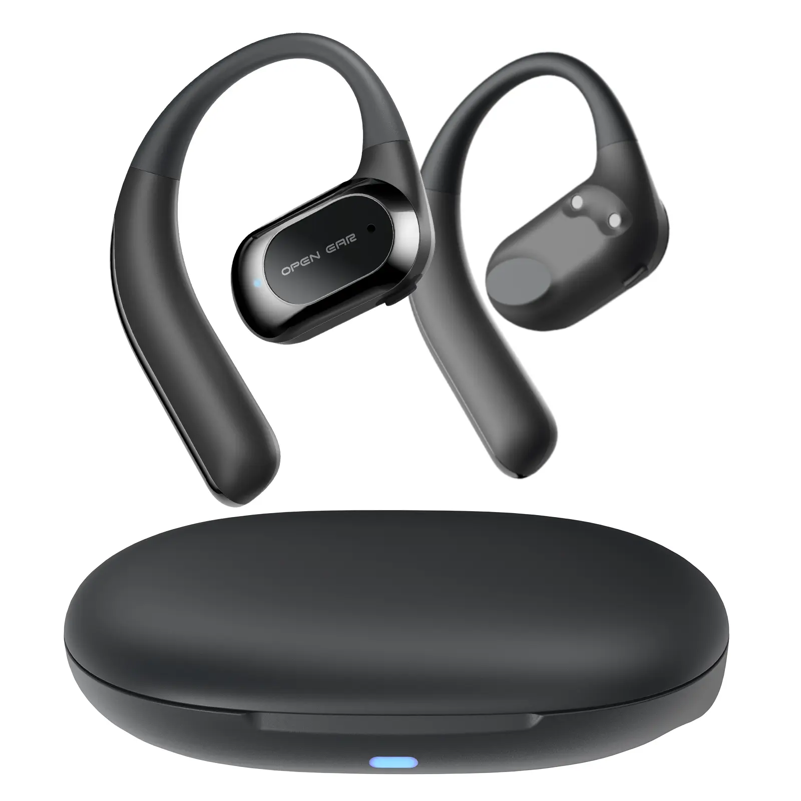 Boean G1 Wireless Bone Conduction Earbuds - Bone Conduction Headphones, Lithium Ion Battery Headset, Wearable Tech with Voice Control, Virtual Assistant & Music Composition App Compatibility, IP68 Waterproof Dustproof, App Compatible