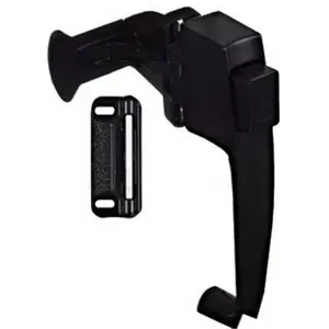 Stanley N178-350 Satin Black Push Button Door Latch