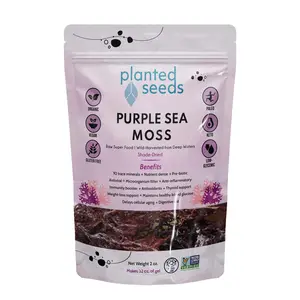 Purple Sea Moss Pouch