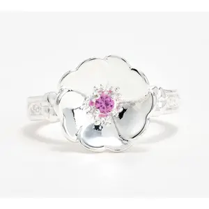 JMH Jewellery Sterling Silver Wild Irish Rose Ring