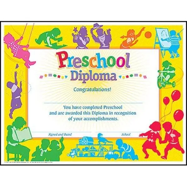 Classic Preschool Diploma