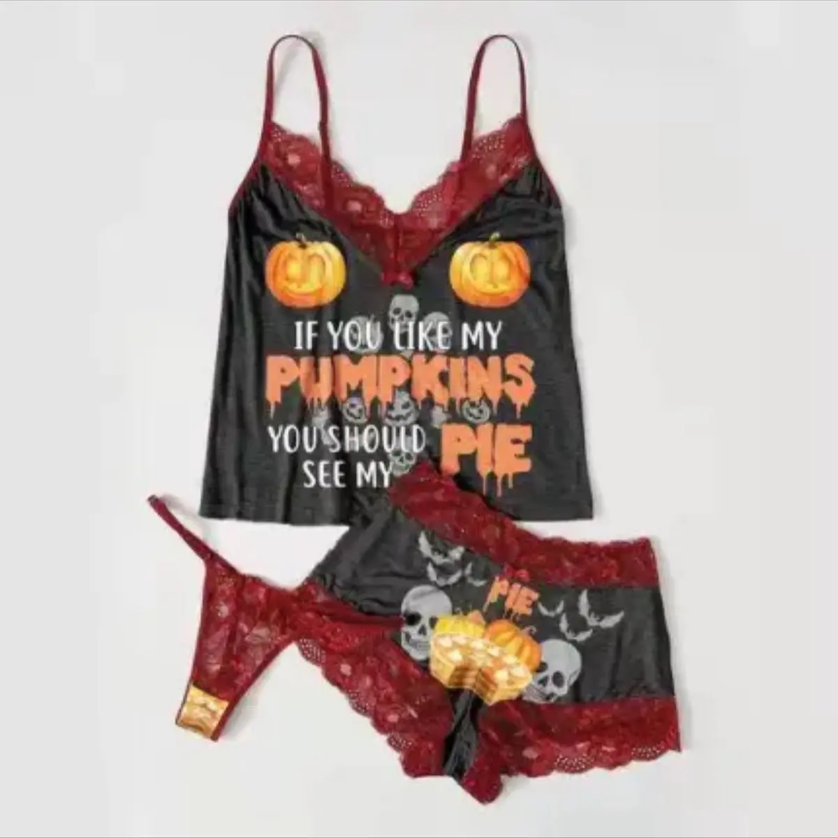 Women's Halloween Pajamas - Loungewear Nightwear