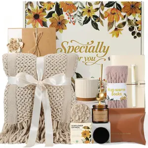 Mothers Day Gift for Mom Wife Grandma Sister Friend - Self Care Gifts for Women Birthday Gift, Get Well Soon Sympathy Gift Baskets for Women Care Package, Thinking of You Inspirational Gifts for Women