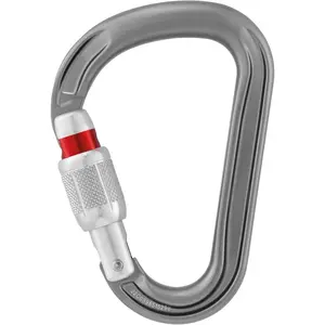 Lightweight Pear-Shaped Belay Carabiner - Screw-Lock HMS
