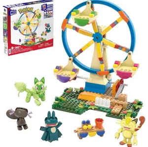 Mega Pokémon Ferris Wheel Building Toys Set / Ferris Wheel Fun / Mattel / Pokemon / 393 Piece