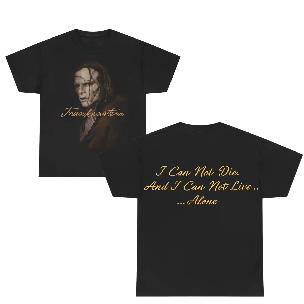Frankenstein Classic Shirt, Horror Gothic movie Unisex Shirt, Christmas Gift