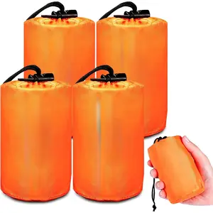 Emergency Sleeping Bag Survival Bag, Portable Waterproof Thermal Bivy Sacks,Bivvy Bags,Camping Mylar Sleeping Bag Survival Gear Emergency Blankets Survival Shelter