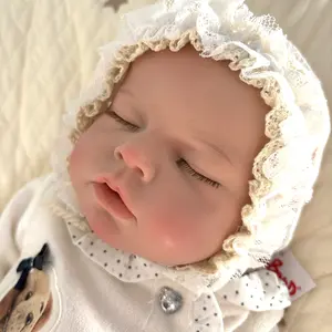 [Drink Wet System] Mayfair Baby Doll 20Inch Full Body Silicone Reborn Baby Doll Girl Soft Body Baby Doll With Accessories