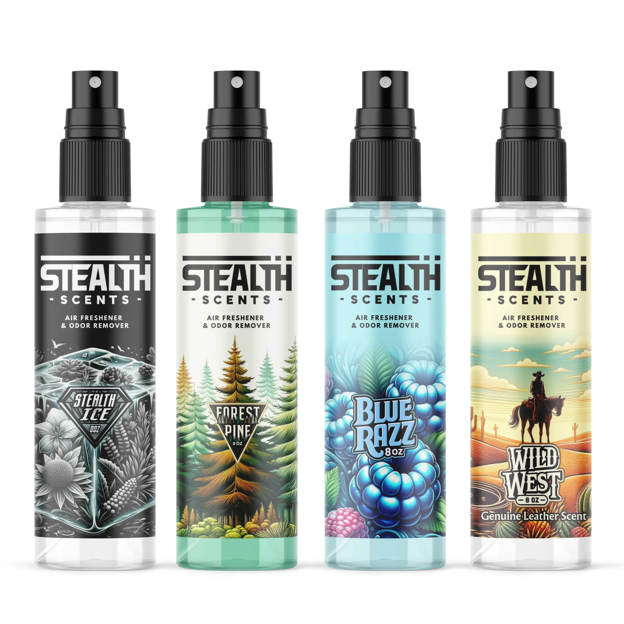 Stealth Garage Car Air Freshener - 8oz Spray Bottle