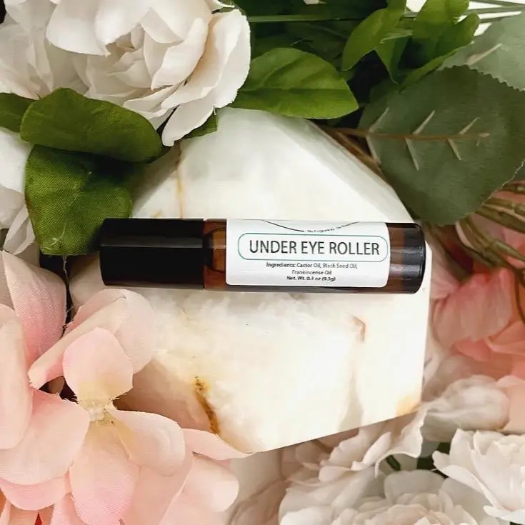 The Natural Home Oil Roller with Frankincense, Castor & Black Seed Oils for Moisturizing Softening Skin Natural Ingredients External Use Only