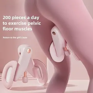 Home multifunctional leg trainer pelvic floor muscle exercise artifact antiskid grip portable muscle enhancer for men and women ABS fashion design thickened buffer light durable thigh gluteus muscle core strength training