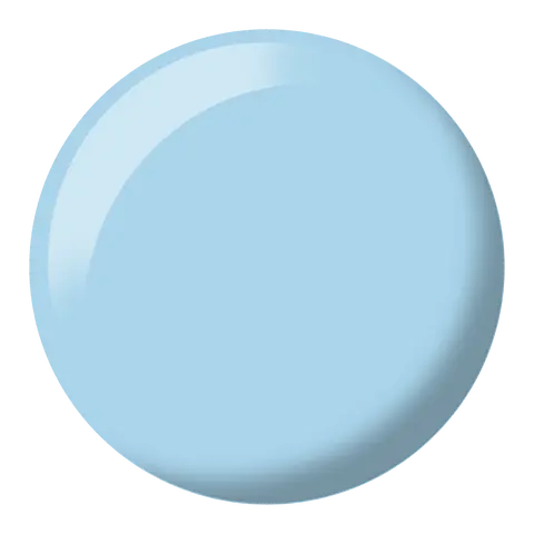Milky Blue DC #031 DND Gel nail polish