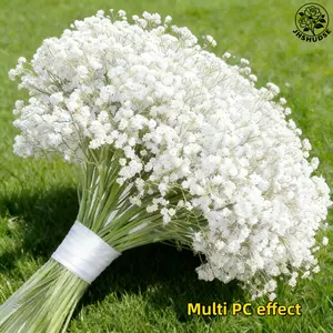 100 bunches of simulation S-shaped flowers, suitable for weddings, engagements, home decoration, hotels, projects and parties. Ideal for indoor and outdoor spring/summer events.